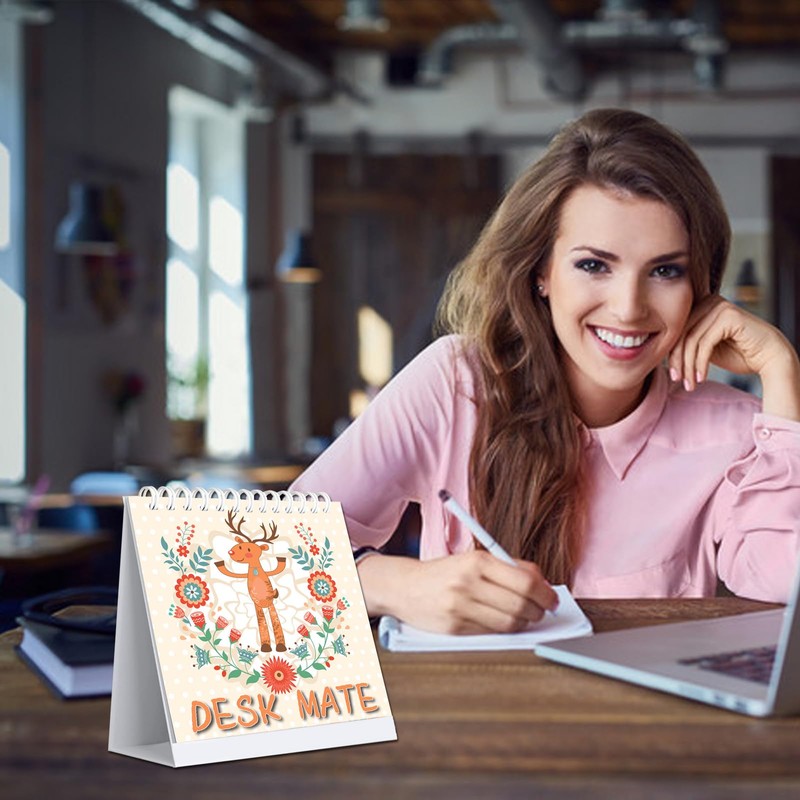 Funny Desk Signs,30 Different Fun and Flip-Over Messages for Office