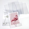 Rainmae 12 Pack 8.5" x 14" Rigid Print Protectors, Clear