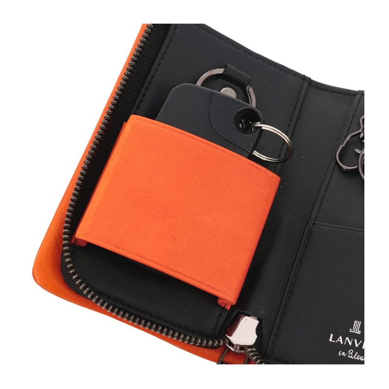 Lanvin On Blue 536602 Men's 5 Row Key Case, Smart