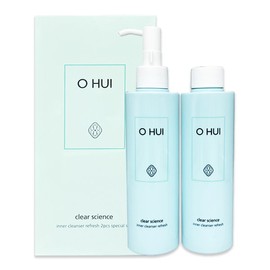 O HUI Clear Science Inner Cleanser Refresh 400ml Set / 오휘 클리어 사이언스 이너클렌저 리프레쉬 400ml세트