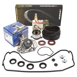 Domestic Gaskets DG-0664430248 Timing Belt AISIN Water Pump Valve Cover Compatible With/Replacement For 88-95 Honda Civic 1.5L