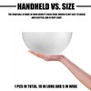 Styrofoam Half Balls 10 Inch,1PC Large White Half Foam Balls