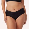 Love Luna Period Hi-Waisted Bamboo Brief, Black / 8/10