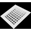 HVAC Premium 6"w X 6"h 1-Way Air Vent Adjustable Aluminum