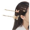 Herbeluemily HM-0145-R02-BF Hair Pin, Bijou Bangs, Cute, Set of 2,