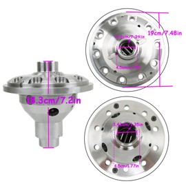 Silscvtt 28 Spline 9 Inch Traction Lock Limited-Slip Lock Replacement for Ford