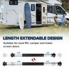 Donext 2PC RV Screen Door Handle Grab Bar, RV Door