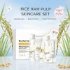 Kit Serum Arroz Bioaqua Acido Hialuronico Reduce Poro Mancha