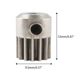 GDOOL RC CAR 16392B Hardware Motor Gear Accessories Spare Parts for H16GT H16DR H16BM H16 H16P H16E 16208 16209 16210 16207 JC16EP HP161S H17 1:16 Brushless RC Monster Trucks Vehicle