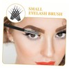 WOONEKY Professional Lash Lifting Brush Sturdy Handle 10pcs Eyelash Brush