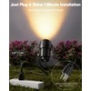 HIBOITEC 12W Spot Lights Outdoor 110V to 120V Landscape Lighting