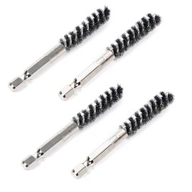 KASELIN Golf Club Care Cleaning Tool Hexagonal Bar Steel Wire Brush for Brushy Shaft Electric Drill Wire Brush Golf Cleaning Brush Multifunction Rust Removal Electric Drill Cleaning Tool for
