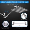 Shower Head Combo,8 Inch High Pressure Rain Shower Head with
