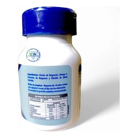 Citrato De Magnesio Con Omega 3  30 Cáps  Naturagel