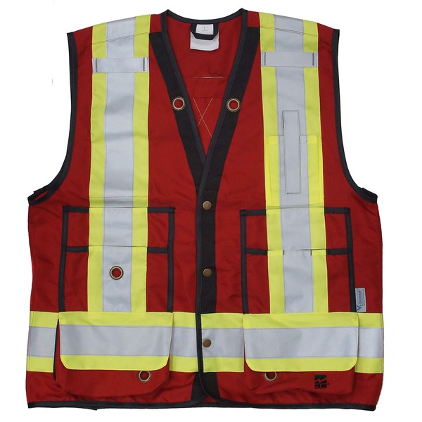 Viking Men's Open Road Surveyor Safety Vest - Class 2