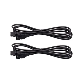YiLaie 2 PCS 47 inch Extension Cables for Use with LED Rock Lights, RGB NEON Accent Kits for LED Motorcycle ATV, SUV Car Light Multi-Color Neon Strip (2 pcs)