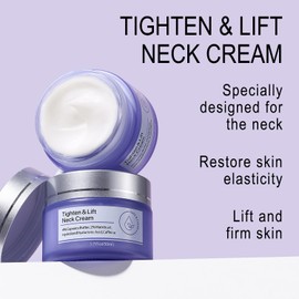 Neck Firming Cream - Best for Tightening Sagging Skin, Tighten and Lift Neck Cream, neck Moisturiser Repair Decolletage Cream, Advanced Neck Cream Moisturizing 50ML.