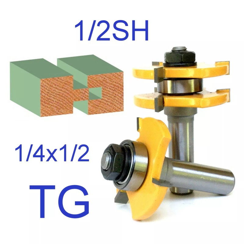 sct-888 2 pc 1/2" Sh Tongue & Groove Assembly Joint