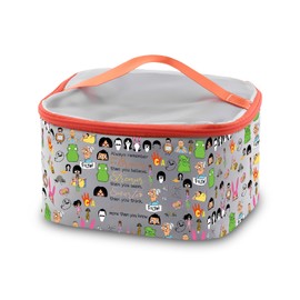 PXTIDY Comedy Cartoon TV Show Merchandise Gifts Bob Belcher Cosmetic Bag Couple Gift Burgers Style Gift for Bob's Fans