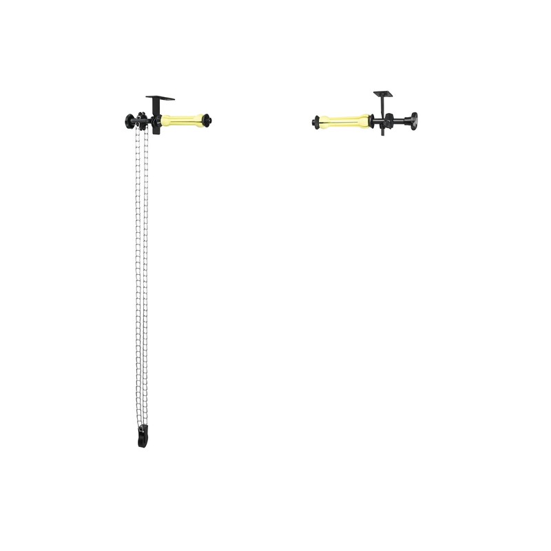 TENBEST Photography Backdrop Roller Support System,1 Roller with Metal Chain,