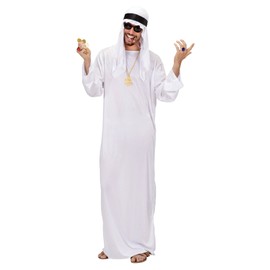 Ladies Arab Sheik Costume Small UK 8-10 for Middle East Indian Arab Fancy Dress