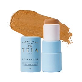 TEIA COSMETICOS, corrector de ojeras en barra hidratante de ingredientes naturales 7g (Tono medio bronceado)                                          