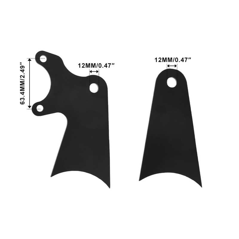 4 Inch Mini Bike Stretch Tab Steel Kit Compatible with