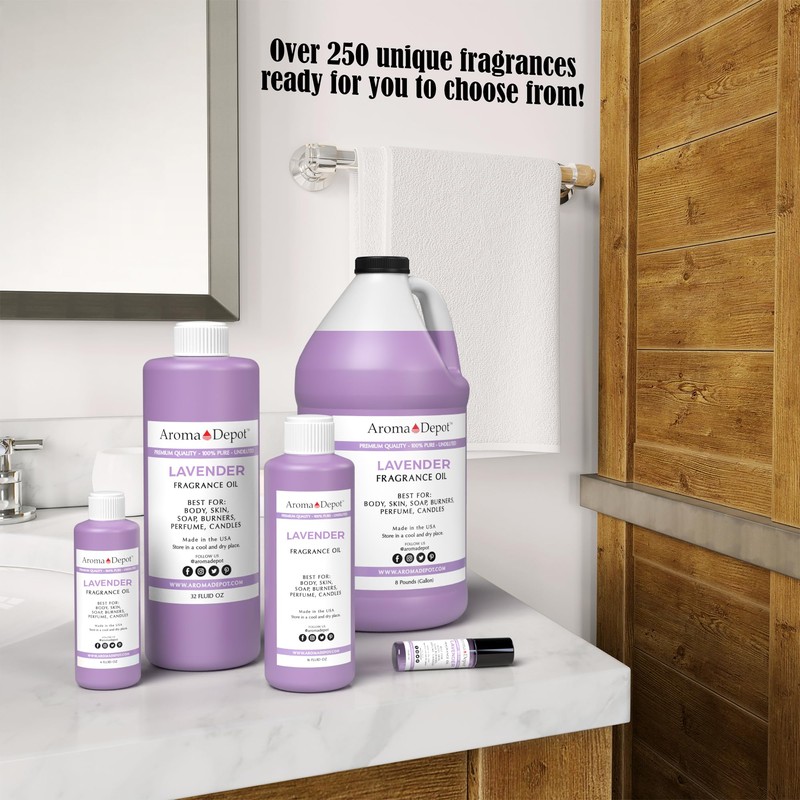 Lavender 2 oz. / 60ml Perfume I Skin Oil I