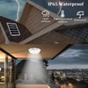 HTWON Solar Powered Gazebo Lights - Indoor/Outdoor Use with Smart