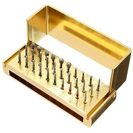 High Speed Diamond Bur Set with Aluminium Alloy Shelf by SeeFDENT