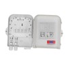 8 Core Fiber Distribution Box ABS Wall Mounted Fiber Optic