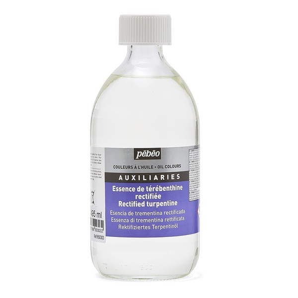 pebeo 495 ml Rectified Terpentin, transparent