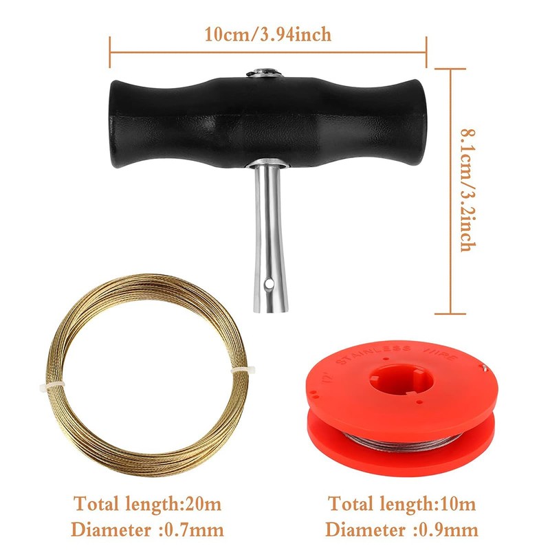 Laroal Car Windshield Removal Tool High-carbon Steel Window Glass Dividing
