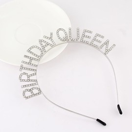 Happy Birthday Queen Crown for Women - Silver Rhinestone Princess Tiara Headband - Birthday Party Supplies Headpieces for Girls