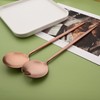 Uniturcky Salad Servers, 18/8 Stainless Steel Serving Fork and Spoon