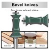 OLETBE 2 PCS Router Bit Set, 1/2-Inch Shank Woodworking Wood