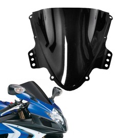 Black Windshield Windscreen for Suzuki GSXR1000 2005 2006 GSX-R1000 K5 05 06 Wind Deflectors Motorcycle ABS Plastic Front Screen Windproof