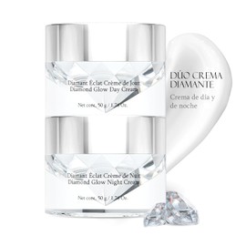 Marie D’Argan Crème De Jour Diamant Crema Facial De Día Hidratante Con Hialuronato De Sodio, Niacinamida Y Polvo De Diamante, Textura Ligera Para Piel Luminosa, Suave, Humectada Y Cuidada