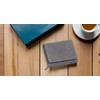 Women's Genuine Leather Wallet with 1 Note Compartment, Double Coin
