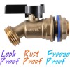 RAINPAL RBS005 Brass Water Container/Rain Barrel Quarter Turn Spigot(LF