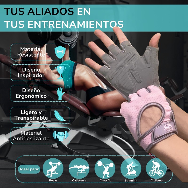 CIMADO® Fitness Gloves | Crossfit Gloves for Men and Women