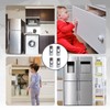 4 Pcs Fridge Locks for Children, Easy to Install Fridge