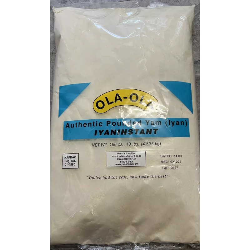 Ola Ola Pounded Yam(10lb)