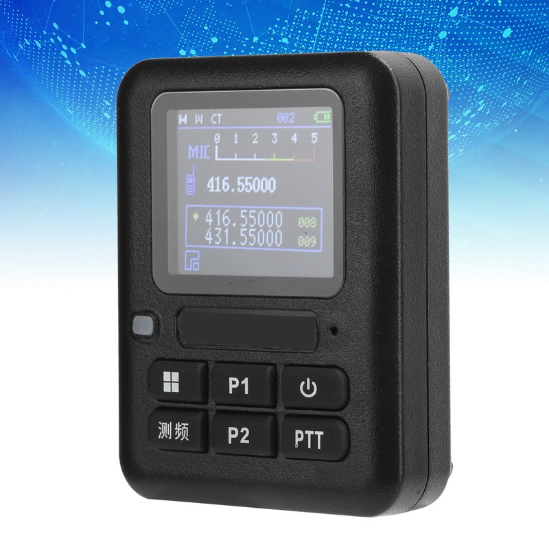 Walkie Talkies Mini Decoder Portable Radio Frequency Counter Meter with