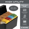 Alfion 3x5 Index Card Alphabet Tab Dividers 24 pcs (Color)