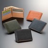 MILAGRO eami103 Amanda Oil Leather Slim Wallet, No Coin Purse