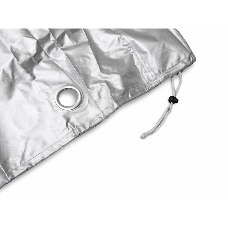 INFIMO (Osaka Textile Materials) Motorcycle Cover, Alarm Print, Anti-Theft, L