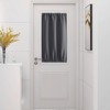 NICETOWN Door Curtain Include Self Adhesive Ceiling Wall Track, Thermal