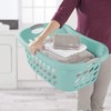STERILITE Laundry Basket, Aqua