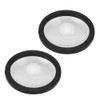 2PCS Lens Protective Cover,Acrylic Waterproof Dustproof Anti-Oil Lens Cover Protector